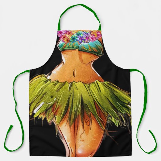 2. Luau oder Kitchenlachen Schürze (Vorderseite)