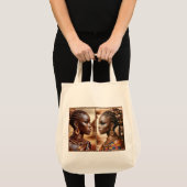 2 Mädchen Stamm Tragetasche (Vorderseite (Produkt))