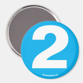 2-Magnet Magnet (Vorderseite/Rückseite)