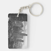 2. Mai 1961: Das Chrysler-Gebäude in New York Schlüsselanhänger (Rückseite)