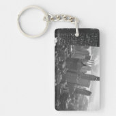 2. Mai 1961: Das Chrysler-Gebäude in New York Schlüsselanhänger (Vorderseite)