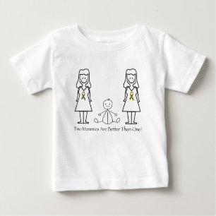 2 Mamas sind besser als 1 Baby T-shirt