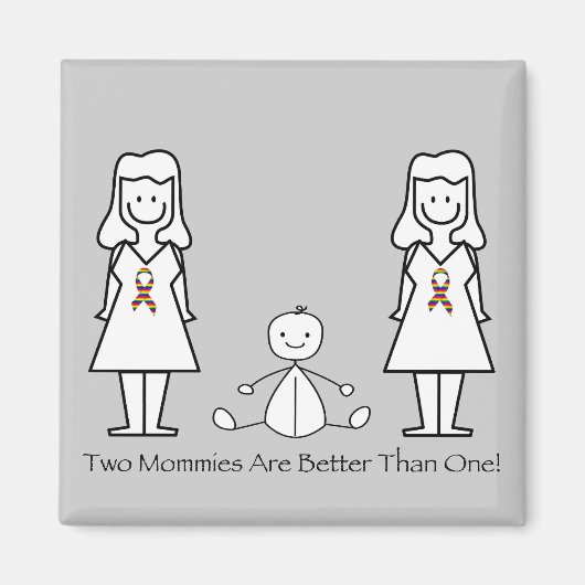 2 Mamas sind besser als 1 Magnet (Vorne)