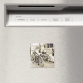 2 Männer auf Motormagneten Magnet (In Situ (Geschirrspüler))