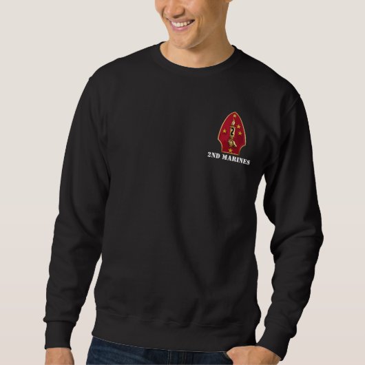 2. Marineinfanteriedivision-Sweatshirt Sweatshirt (Vorderseite)