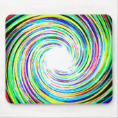 2. Mehrfarbiger Spark Swirl Mousepad (Vorne)