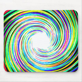 2. Mehrfarbiger Spark Swirl Mousepad