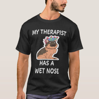 2 Mein Therapeut Hat Eine Feuchte Nase T-Shirt