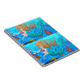 2 Mermaibook mit roter Spitze Notizblock (Rechte Seite)
