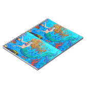 2 Mermaibook mit roter Spitze Notizblock (Linke Seite)