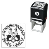 2 Mermen Herzerkrankung Familienname Datum estern Permastempel (Beispiel)