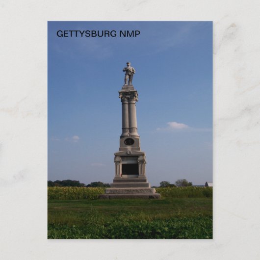 2. MICHIGAN CALVARY BRIGADE POSTKARTE (Vorderseite)