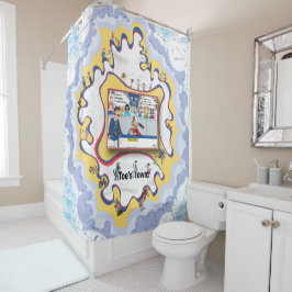 2 Minutes For Hooking | Literal Wordplay Duschvorhang