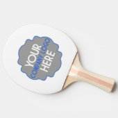 2 mit Seiten versehener Gebrauch besitzt Ereignis Tischtennis Schläger (Seitenansicht)