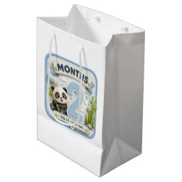 2 Monate Baby-Meilenstein Weltabenteuer Mittlere Geschenktüte