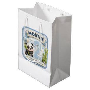 2 Monate Baby-Meilenstein Weltabenteuer Mittlere Geschenktüte