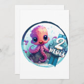 2 Monate Feiertagskarte (Vorne/Hinten)