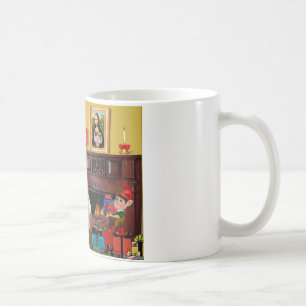 2 Mops des Weihnachtsmanns (f+B) Kaffeetasse