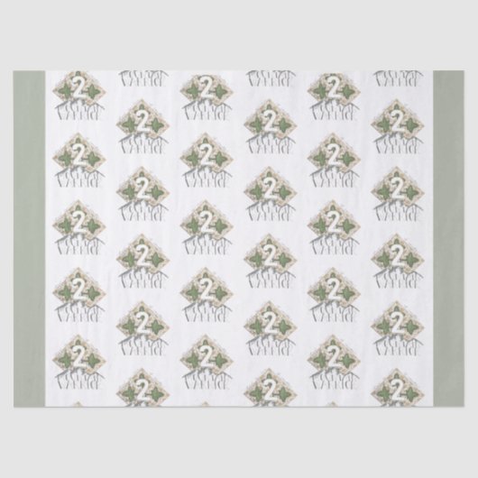 2 Mountain Warrior Post-Its Seidenpapier (Vorderseite)