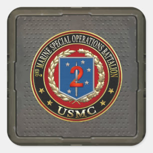 2. MSOB [3D] QUADRATISCHER AUFKLEBER