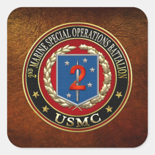 2. MSOB [3D] QUADRATISCHER AUFKLEBER