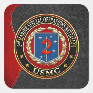 2. MSOB [3D] QUADRATISCHER AUFKLEBER