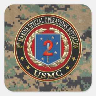 2. MSOB [3D] QUADRATISCHER AUFKLEBER