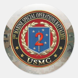 2. MSOB [3D] RUNDER AUFKLEBER