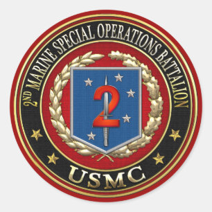 2. MSOB [3D] RUNDER AUFKLEBER