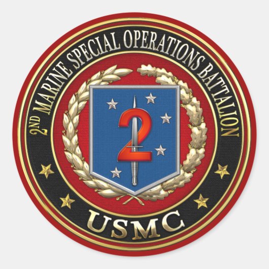 2. MSOB [3D] RUNDER AUFKLEBER (Vorderseite)