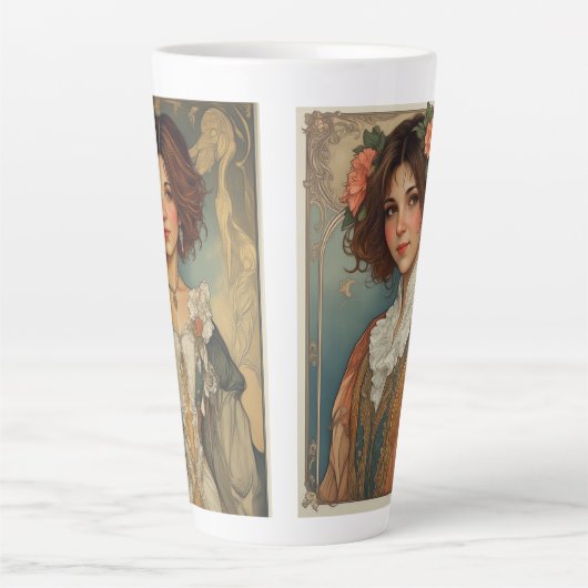 2 Muncha Art von gleichen Frauen Milchtasse (Vorderseite)