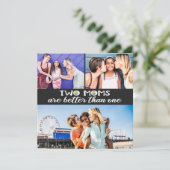 2 Mütter sind besser als eine Tageskarte (Stehend Vorderseite)