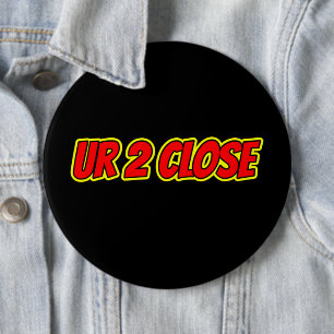 2 Nahes Comic Rot Button