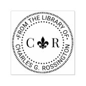 2 Name des Lilie-Bibliotheksbuchs der ersten Monog Permastempel (Design)