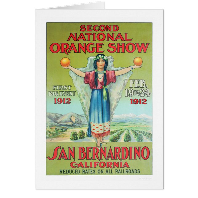 2. Nationale orange Show 1912 (Vorne)