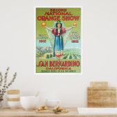 2. Nationale Orange-Show 1912 Poster (Küche)