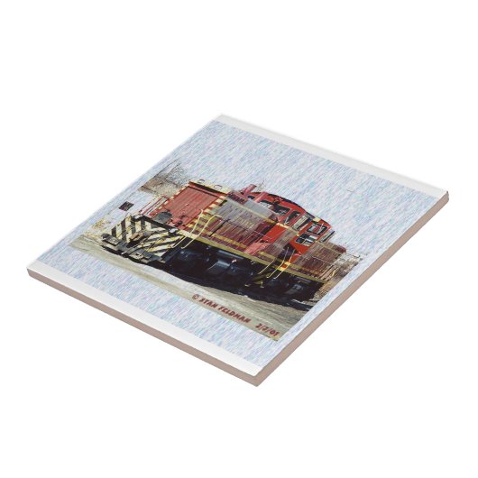 2 neu gebaute Juniata Terminal Switching Lokomotiv Fliese (Seite)