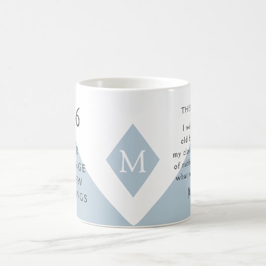 2. Neujahrsvorsatz für 2026 Jahr des Wandels Kaffeetasse (Mittel)