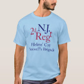 2. New-Jersey Regiment T-Shirt (Vorderseite)