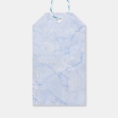 2 Niedliche Geburtstag mit roten Herzen, wiederhol Geschenkanhänger (Rückseite)