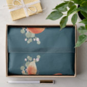 2 Niedliche kleine rote Füchse Wasserfarbdesign Seidenpapier (Geschenk)