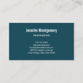 2 Niedliche Rotfüchse in Aquarellfarben Visitenkarte (Rückseite)