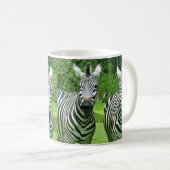 2 Niedliches Zebras Kaffeetasse (VorderseiteRechts)