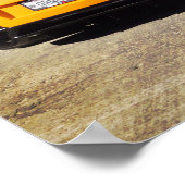 2 Nissan GT-R35 in Downtown Los Angeles Poster (Ecke)