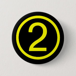 2 - Nummer zwei Button