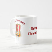 2 Nutty Nutcracker Toy Soldiers Kaffeetasse (Vorderseite Links)