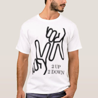 2 oben, 2 unten T-Shirt
