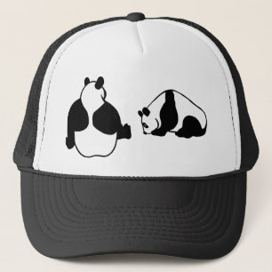 2 Pandas Truckerkappe