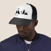 2 Pandas Truckerkappe (Beispiel)