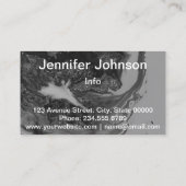 2. Personalausweis, abstrakt Visitenkarte (Rückseite)